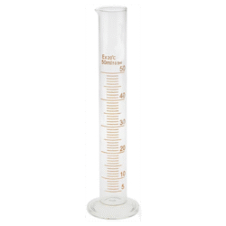 Glass Measuring Cylinder 50ml Graduated Cylinder, China