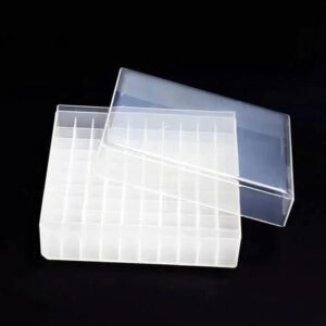 Plastic Cryovial Tube Box 100 Wells