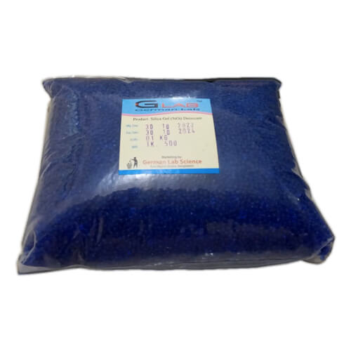 Silica Gel 1 Kg Loose Pack Blue Color Bag