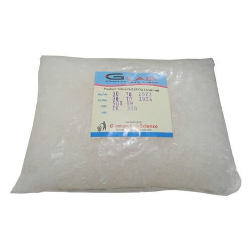 Silica Gel 500gm Loose Pack White PolyPack
