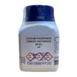 Sodium Phosphate Dibasic Dihydrate 97% Extra Pure (500gm) Loba, India