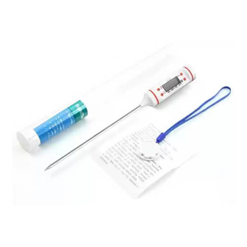 Digital Probe Type Thermometer TP 101 White Details