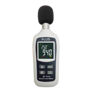 Flus Digital Mini Sound Level Meter MT 911A with Temperature