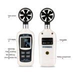 Flus Handheld Digital Mini Anemometer MT-915 Thermo-Anemometer