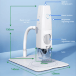 USB WiFi Digital Microscope 1000X Zoom and Compatible with Mobile & PC