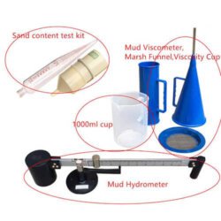Slurry Sand Content Test Kit (Sand Content, Marsh Cone Set, Mud Hydrometer)