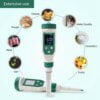 YY 1030 Smart Bluetooth PH Meter for Water Soil Cosmetic Food Cheese Meat etc 2