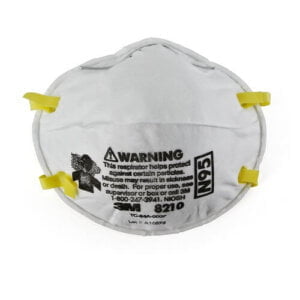 3M Particulate Respirator N95 Gas Mask 8210