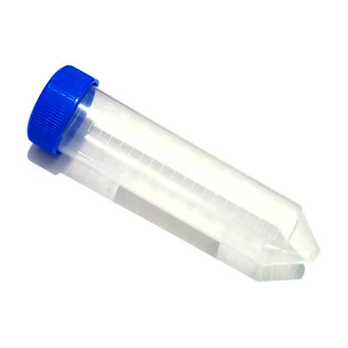 50 ml Plastic Sample Test Tube Conical Bottom Centrifuge Tube