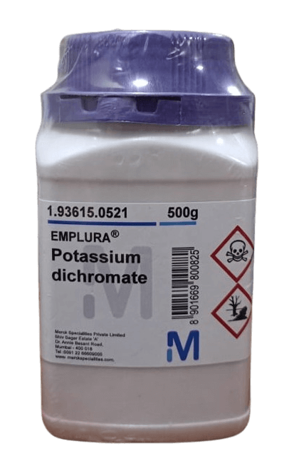 Potassium Dichromate 500gm Merck India