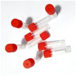 10Pcs 1.8ml Cryovial Cryogenic Vial Tube Self Standing with Screw Cap by Labtex BD