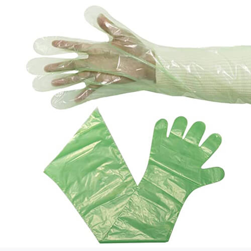 35 Inch Long Veterinary Gloves 100 Pcs Per Box