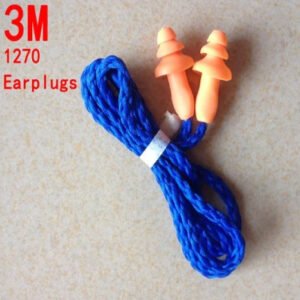 3M Ear Plugs 1270 Corded Reusable Ear Plugs