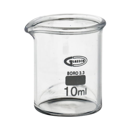 Glassco 10ml Glass Beaker