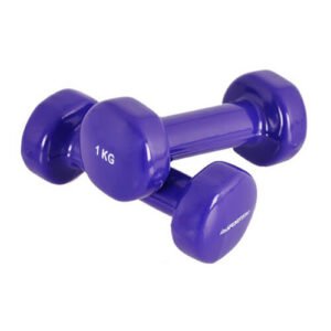Vinyl Dumbbell Set 2Kg (1Kg X 2)
