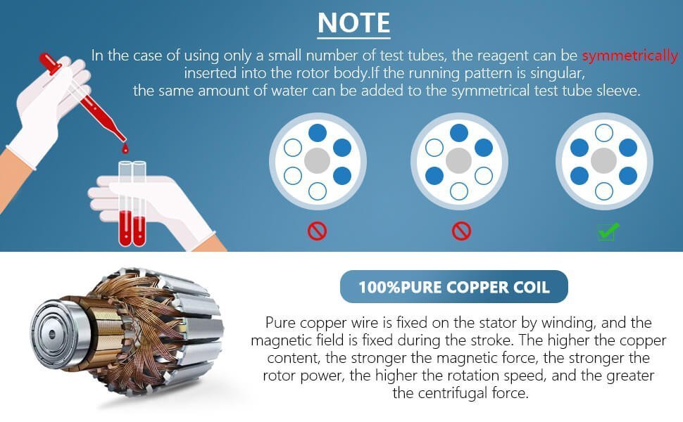 Centrifuge Machine 4000 rpm 800D Notice