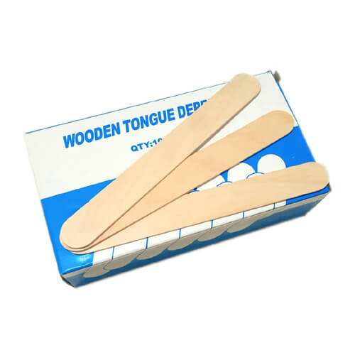 Wooden Tongue Depressor 100 Pcs