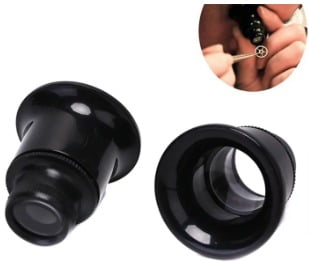 20X Magnifying Glass Eye Loupe Loop Optical Magnifier