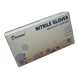 Dearon Nitrile Powder Free Hand Gloves - Medium