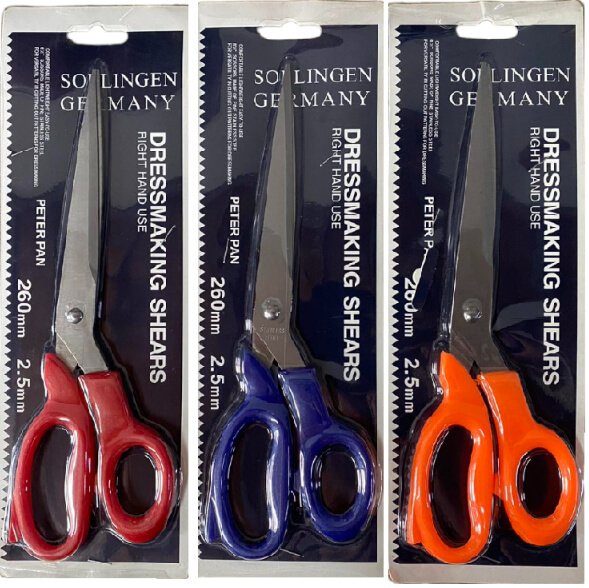 Dressmaking Shears 260mm SS Scissors 3 Colors