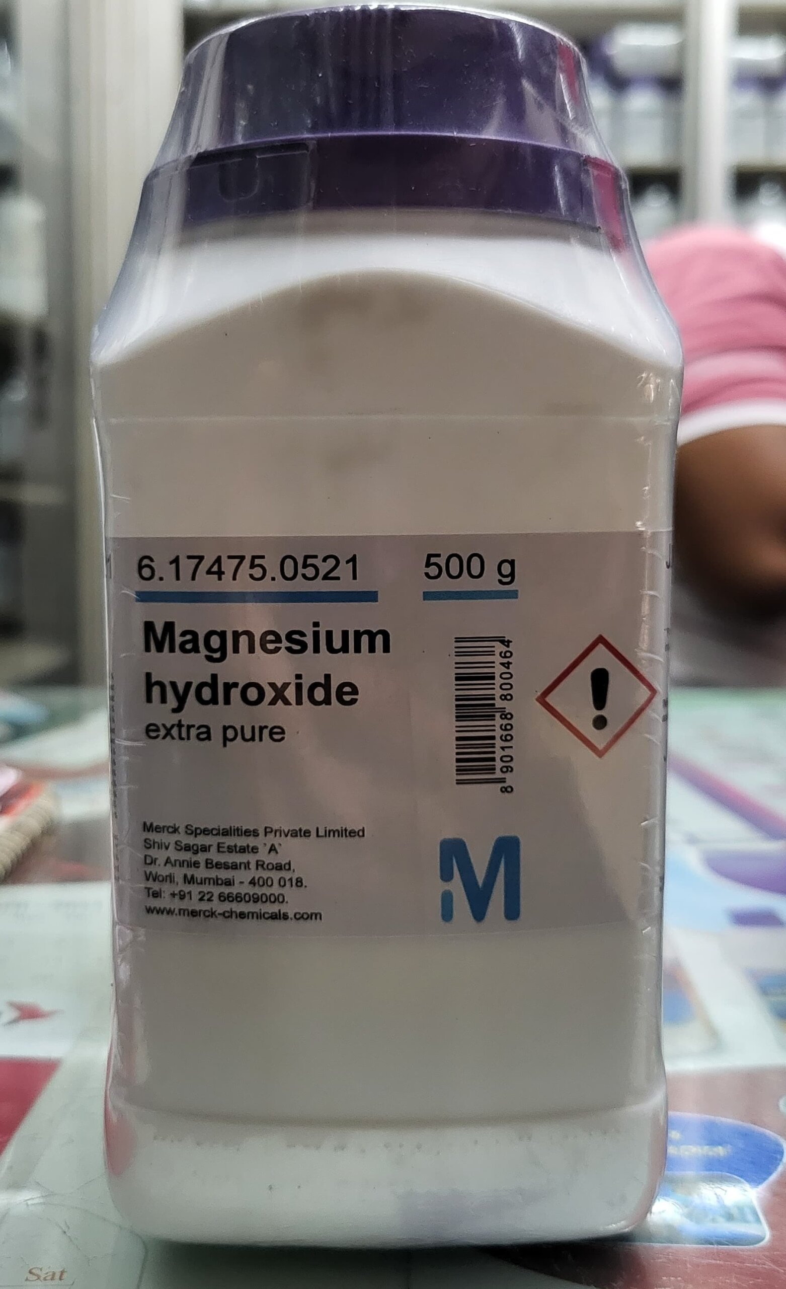 Magnesium Hydroxide 500gm