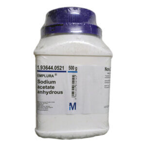 Sodium Acetate Anhydrous 500gm Merck India