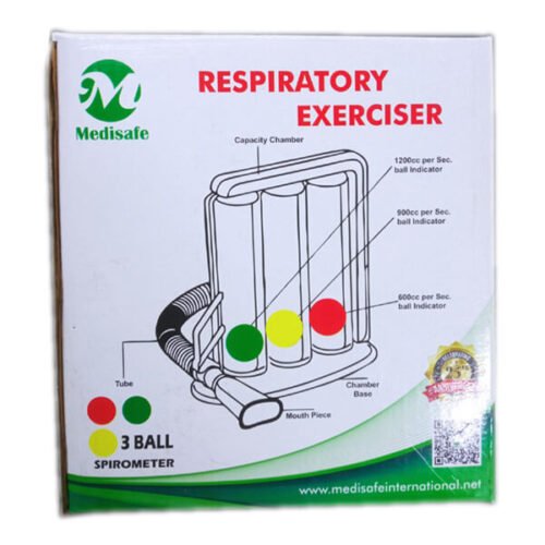 Spirometer 3 Ball Respiratory Exerciser