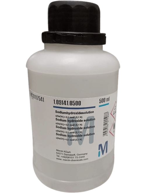 Sodium Hydroxide Solution 500mL Merck Details