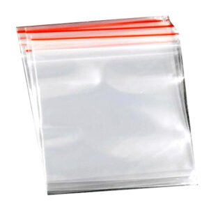 Plastic Zipper Bag 12x10 Inch 100 Pcs