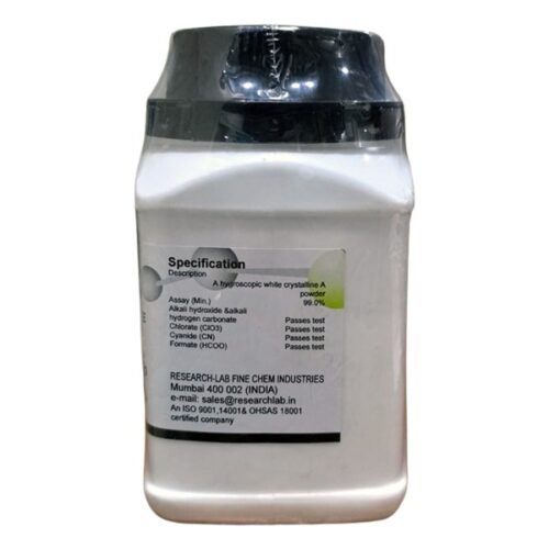 Potassium Carbonate Anhydrous 500gm ResearchLab, India - Image 2