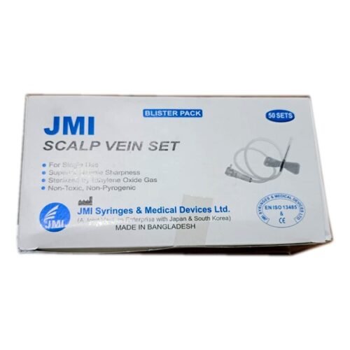 Butterfly Needle 27G .5 Inch Scalp Vein Set 50 Sets Box