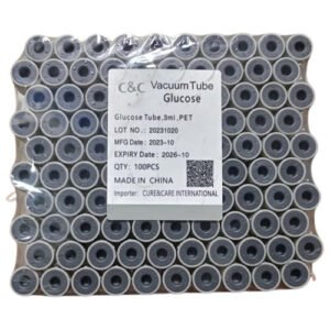 Glucose Blood Collection Vacuum Tube 3ml 100 Pcs