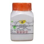 Potassium Hydroxide Pellets 500g ResearchLab India