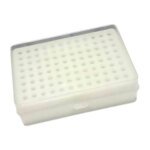 Micropipette Nano Tip Box 96 Wells for 10uL Tips White Close box
