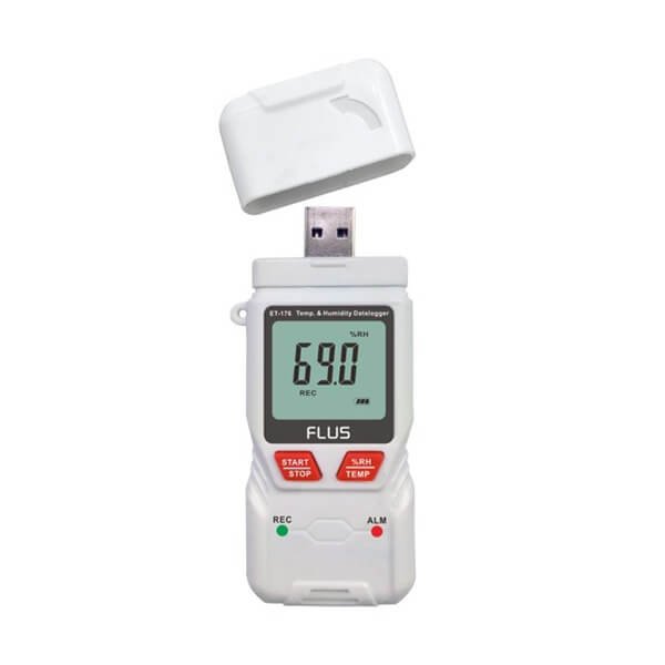 USB Humidity and Temperature Logger ET-176 with PDF Report USB Humidity and Temperature Logger ET-176 with PDF Report