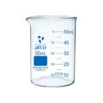 Arco Glass Beaker 50mL Low form with Spout