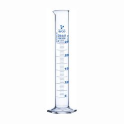 Arco Measuring Cylinder 25mL Class-A Hexagonal Base