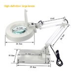 Desktop Magnifying Glass LT-86C 20X Lab Magnifier Details