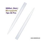 Micropipette Tips 5mL Long Mouth 50pcs Pipette Nozzle