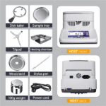 Moisture Analyzer 0.001g to 120g HC-151 - Image 3