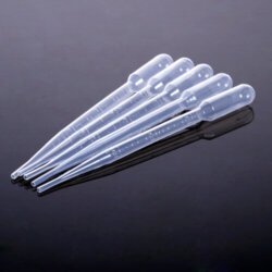 3mL Plastic Dropper 5 Pcs China Dropper
