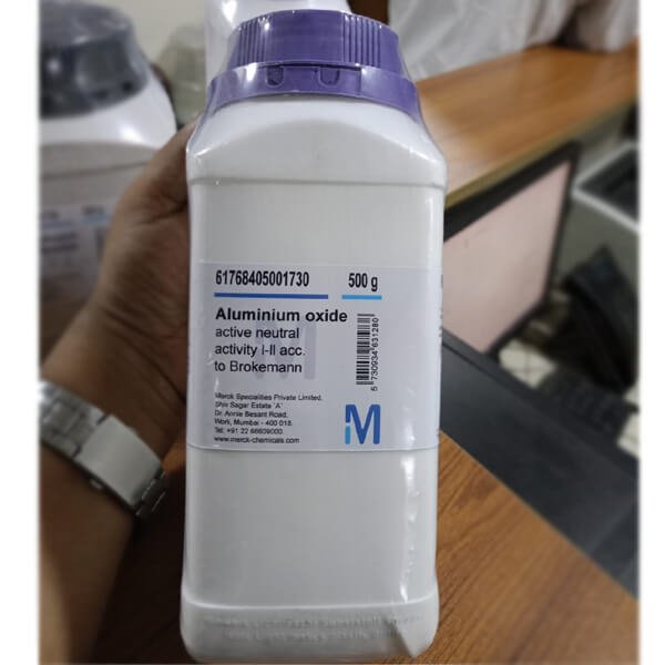 Aluminium Oxide 500gm Merck Real Picture