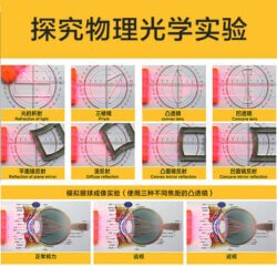 Geometrical Optics Experiment Kit GX-5002 Lens Laser Light