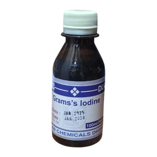 Gram's Iodine Solution 100mL Real Picture
