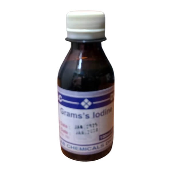 Grams Iodine Solution 100mL Real Picture Gram's Iodine Solution 100mL