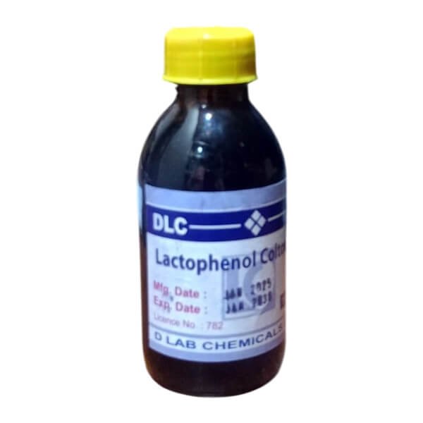 Lactophenol Cotton Blue 100mL, Fungal Staining Reagent for Microscopy Lactophenol Cotton Blue 100mL, Fungal Staining Reagent for Microscopy