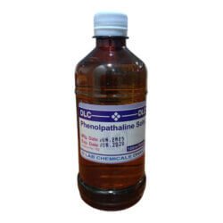 Phenolphthalein Solution 500mL RLP