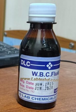 WBC Fluid 100mL for Accurate Cell Counting Real