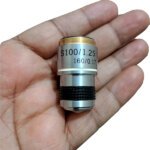 100x Microscope Objective Lens (100-1.25 oiL)