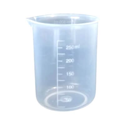 250mL Plastic Beaker China RP-11 250mL Plastic Beaker China RP-11
